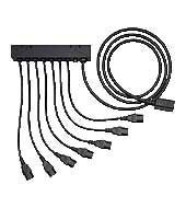 Regletas inteligentes HP con 5 tomas C13, supervisin individual, par de control (AF529A)